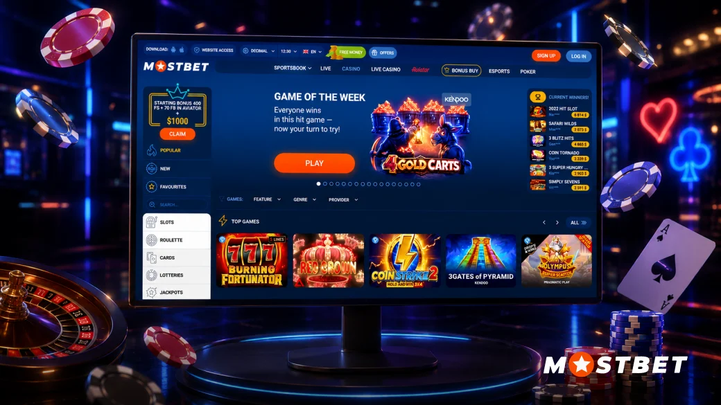 Mostbet Casino - Mostbet India
